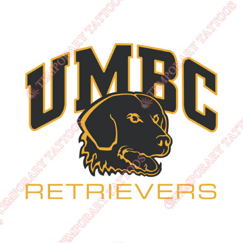 UMBC Retrievers Customize Temporary Tattoos Stickers NO.6692